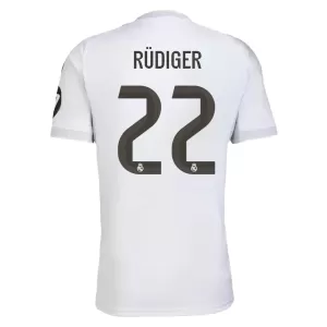 Maillot De Foot Real Madrid Antonio Rudiger 22 Domicile 25/26