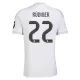 Maillot De Foot Real Madrid Antonio Rudiger 22 Domicile 25/26 Maillot De Foot Real Madrid Antonio Rudiger 22 Domicile 25/26