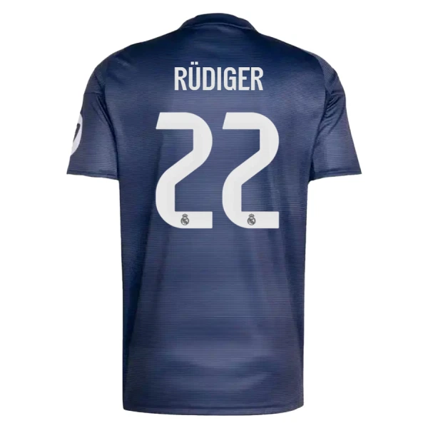 Maillot De Foot Real Madrid Antonio Rudiger 22 Extérieur 25/26 Maillot De Foot Real Madrid Antonio Rudiger 22 Extérieur 25/26
