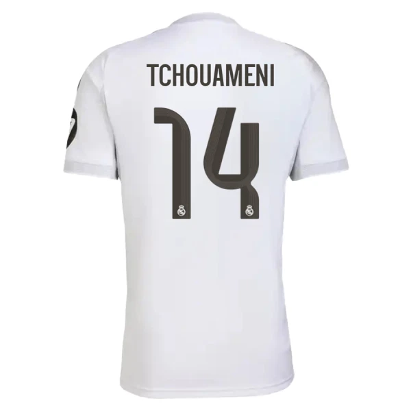 Maillot De Foot Real Madrid Aurélien Tchouaméni 14 Domicile 25/26 Maillot De Foot Real Madrid Aurélien Tchouaméni 14 Domicile 25/26
