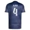 Maillot De Foot Real Madrid David Alaba 4 Extérieur 25/26