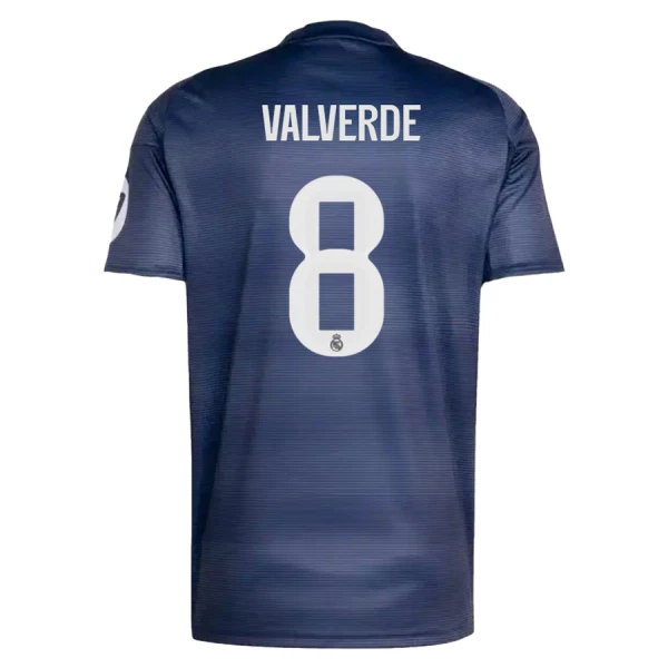 Maillot De Foot Real Madrid Federico Valverde 8 Extérieur 25/26 Maillot De Foot Real Madrid Federico Valverde 8 Extérieur 25/26