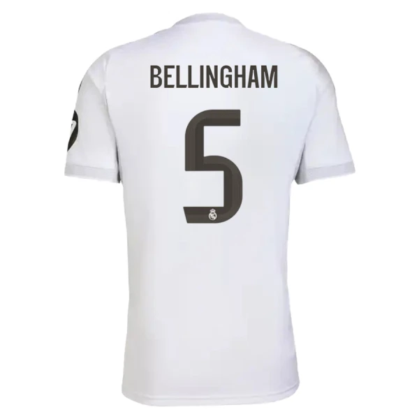 Maillot De Foot Real Madrid Jude Bellingham 5 Domicile 25/26 Maillot De Foot Real Madrid Jude Bellingham 5 Domicile 25/26