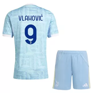 Kit De Football Juventus Dušan Vlahovic 9 Enfant Extérieur 25/26