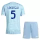 Kit De Football Juventus Locatelli 5 Enfant Extérieur 25/26 Kit De Football Juventus Locatelli 5 Enfant Extérieur 25/26