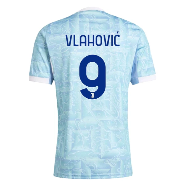 Maillot De Foot Juventus Dušan Vlahovic 9 Extérieur 25/26 Maillot De Foot Juventus Dušan Vlahovic 9 Extérieur 25/26