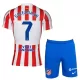 Kit De Football Atlético Madrid Antoine Griezmann 7 Enfant Domicile 25/26 Kit De Football Atlético Madrid Antoine Griezmann 7 Enfant Domicile 25/26
