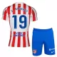 Kit De Football Atlético Madrid Julián Álvarez 19 Enfant Domicile 25/26 Kit De Football Atlético Madrid Julián Álvarez 19 Enfant Domicile 25/26
