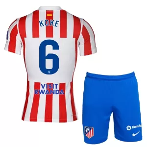 Kit De Football Atlético Madrid Koke 6 Enfant Domicile 25/26
