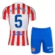 Kit De Football Atlético Madrid Rodrigo de Paul 5 Enfant Domicile 25/26 Kit De Football Atlético Madrid Rodrigo de Paul 5 Enfant Domicile 25/26