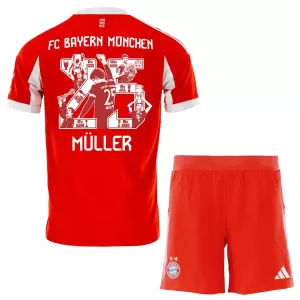 Kit De Football FC Bayern Munich Thomas Müller 25 Enfant Domicile 25/26 - Spécial