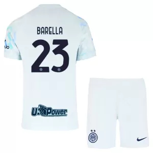 Kit De Football Inter Milan Barella 23 Enfant Extérieur 25/26