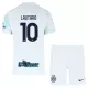 Kit De Football Inter Milan Lautaro Martínez 10 Enfant Extérieur 25/26 Kit De Football Inter Milan Lautaro Martínez 10 Enfant Extérieur 25/26
