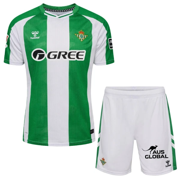Kit De Football Real Betis Enfant Domicile 25/26 Kit De Football Real Betis Enfant Domicile 25/26