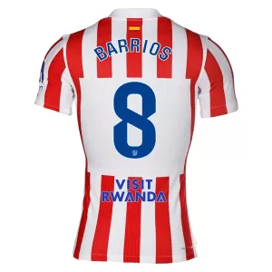 Maillot De Foot Atlético Madrid Barrios 8 Domicile 25/26