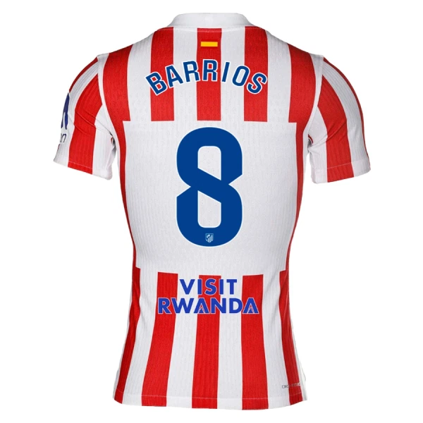 Maillot De Foot Atlético Madrid Barrios 8 Domicile 25/26 Maillot De Foot Atlético Madrid Barrios 8 Domicile 25/26