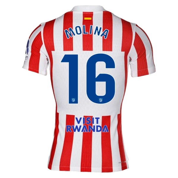 Maillot De Foot Atlético Madrid Molina 16 Domicile 25/26 Maillot De Foot Atlético Madrid Molina 16 Domicile 25/26