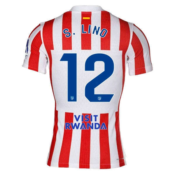 Maillot De Foot Atlético Madrid S. Lino 12 Domicile 25/26 Maillot De Foot Atlético Madrid S. Lino 12 Domicile 25/26