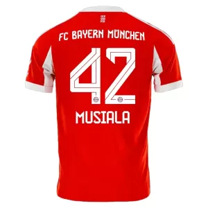 Maillot De Foot FC Bayern Munich Jamal Musiala 42 Domicile 25/26