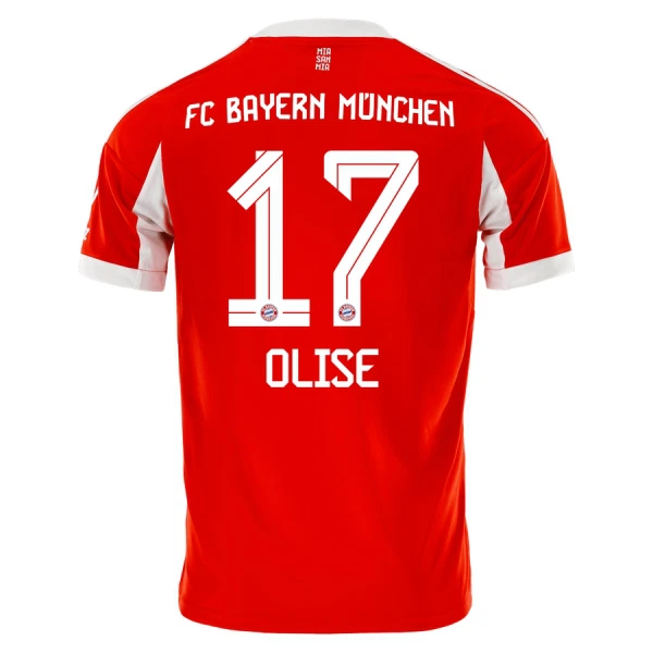 Maillot De Foot FC Bayern Munich Olise 17 Domicile 25/26 Maillot De Foot FC Bayern Munich Olise 17 Domicile 25/26