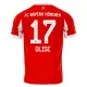 Maillot De Foot FC Bayern Munich Olise 17 Domicile 25/26 Maillot De Foot FC Bayern Munich Olise 17 Domicile 25/26