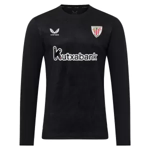 Maillot De Foot Gardien Athletic Bilbao 25/26 Manches Longues Noir Maillot De Foot Gardien Athletic Bilbao 25/26 Manches Longues Noir