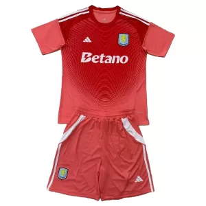 Kit De Football Gardien Aston Villa Enfant 25/26 Rouge