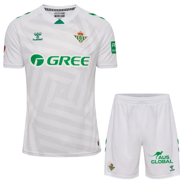 Kit De Football Gardien Real Betis Enfant 25/26 Blanc