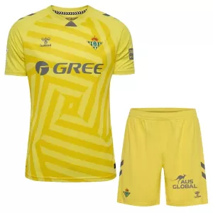 Kit De Football Gardien Real Betis Enfant 25/26 Jaune Kit De Football Gardien Real Betis Enfant 25/26 Jaune