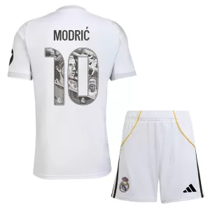 Kit De Football Real Madrid Luka Modric 10 Enfant Domicile 25/26 - Spécial Kit De Football Real Madrid Luka Modric 10 Enfant Domicile 25/26 - Spécial