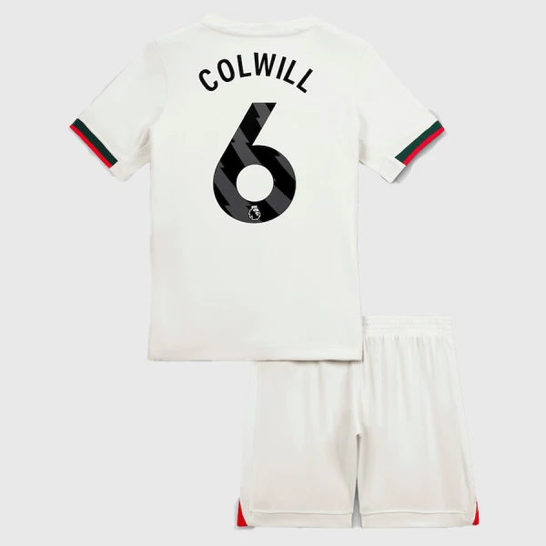 Kit De Football Chelsea Colwill 6 Enfant Extérieur 25/26
