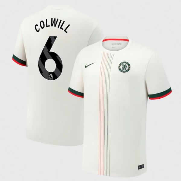 Maillot De Foot Chelsea Colwill 6 Extérieur 25/26