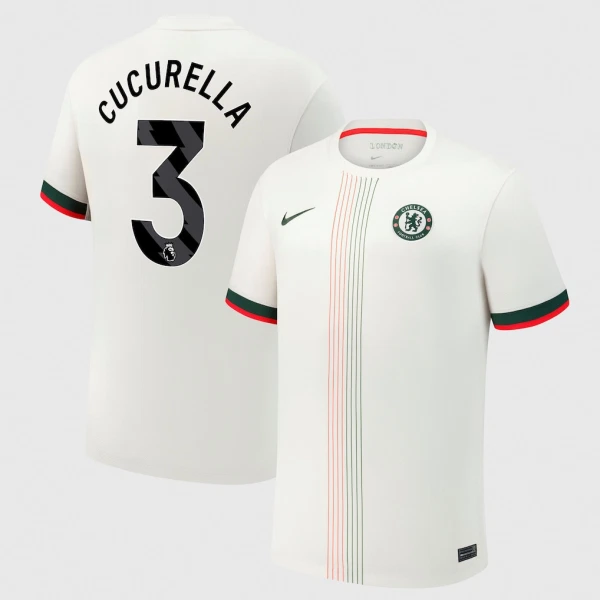 Maillot De Foot Chelsea Cucurella 3 Extérieur 25/26