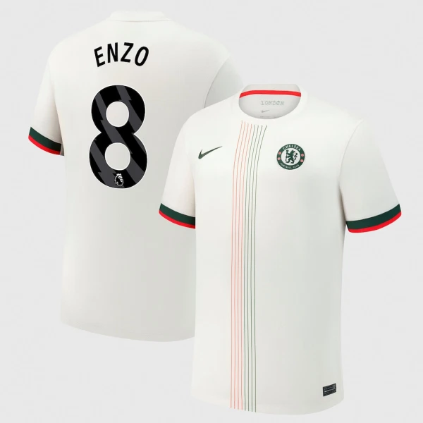 Maillot De Foot Chelsea Enzo Fernández 8 Extérieur 25/26