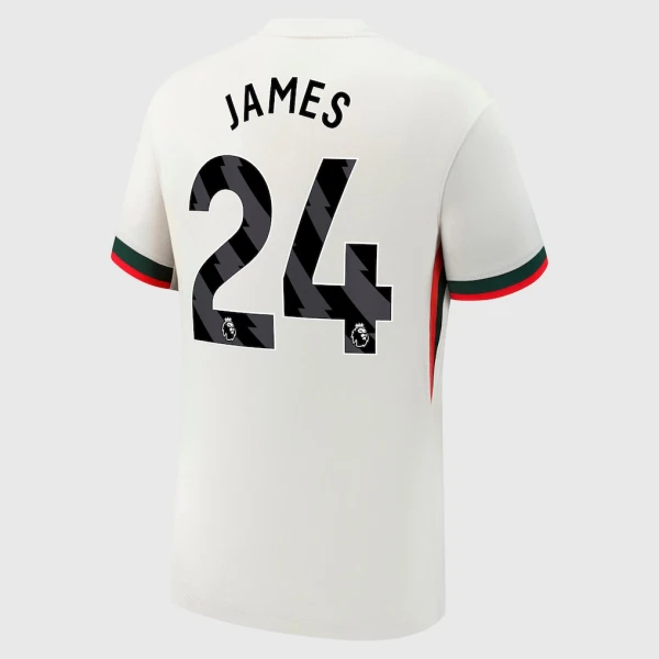 Maillot De Foot Chelsea James 24 Extérieur 25/26