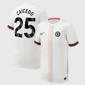 Maillot De Foot Chelsea Moisés Caicedo 25 Extérieur 25/26 Maillot De Foot Chelsea Moisés Caicedo 25 Extérieur 25/26