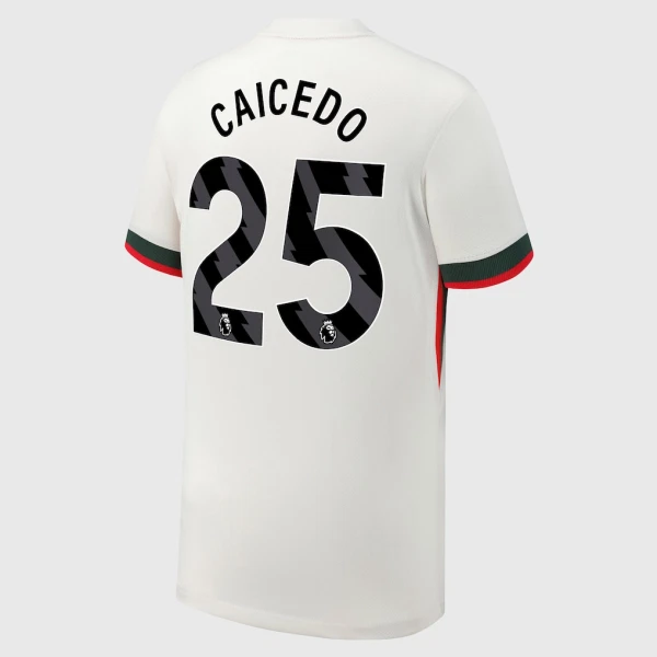 Maillot De Foot Chelsea Moisés Caicedo 25 Extérieur 25/26