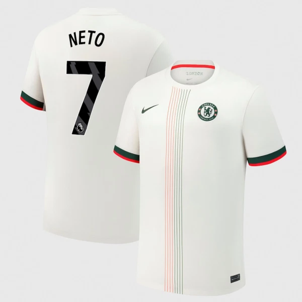 Maillot De Foot Chelsea Pedro Neto 7 Extérieur 25/26
