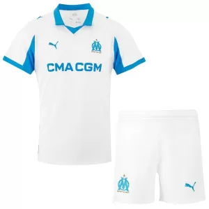 Kit De Football Olympique de Marseille Enfant Domicile 25/26 Kit De Football Olympique de Marseille Enfant Domicile 25/26