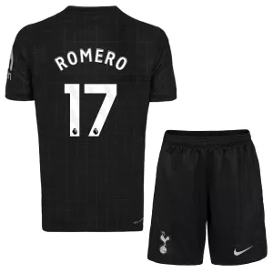 Kit De Football Tottenham Hotspur Cristian Romero 17 Enfant Extérieur 25/26