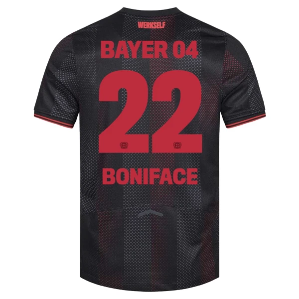 Maillot De Foot Bayer 04 Leverkusen Victor Boniface 22 Domicile 25/26