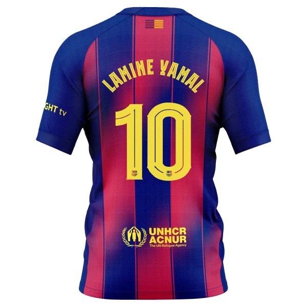 Maillot De Foot FC Barcelone Lamine Yamal 10 Domicile 25/26