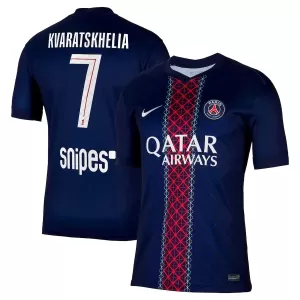 Maillot De Foot Paris Saint-Germain Kvaratskhelia 7 Domicile 25/26