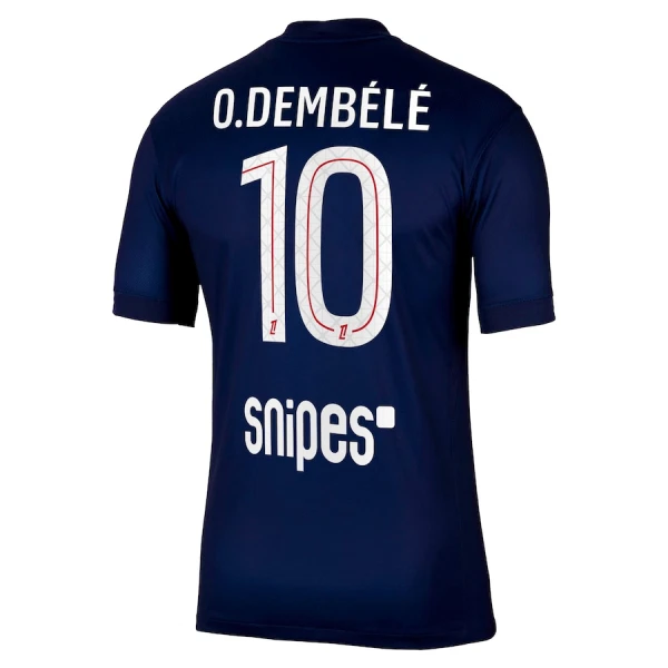 Maillot De Foot Paris Saint-Germain Ousmane Dembélé 10 Domicile 25/26