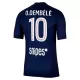 Maillot De Foot Paris Saint-Germain Ousmane Dembélé 10 Domicile 25/26