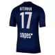 Maillot De Foot Paris Saint-Germain Vitinha 17 Domicile 25/26