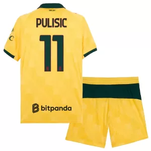 Kit De Football Milan AC Christian Pulišić 11 Enfant Third 25/26 Kit De Football Milan AC Christian Pulišić 11 Enfant Third 25/26