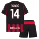 Kit De Football Milan AC Luka Modric 14 Enfant Domicile 25/26 Kit De Football Milan AC Luka Modric 14 Enfant Domicile 25/26