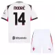 Kit De Football Milan AC Luka Modric 14 Enfant Extérieur 25/26 Kit De Football Milan AC Luka Modric 14 Enfant Extérieur 25/26