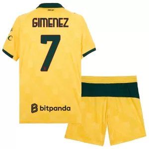 Kit De Football Milan AC Santiago Gimenez 7 Enfant Third 25/26 Kit De Football Milan AC Santiago Gimenez 7 Enfant Third 25/26